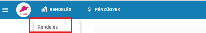 Gyorsmenü és menü sáv
